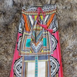 Flying tomato tube top dress